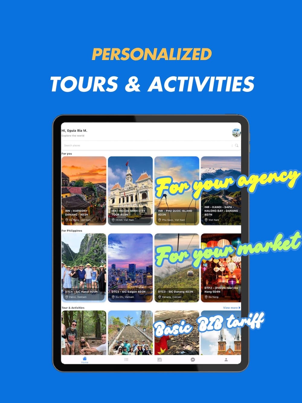 Personalization Pricing Model for Travel Professionals